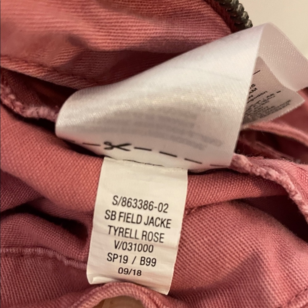 Old Navy Girls Cinched Waist Hooded Anorak Dusty Rose Little Girls Size 5t EUC - Picture 6 of 8